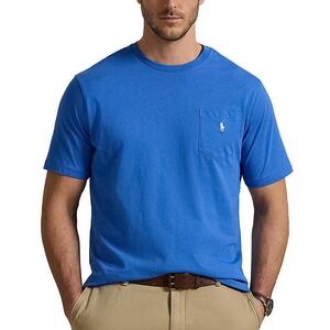 MENS RALPH LAUREN POLO S/S POCKET T-SHIRT~3XL TALL~BLUE~NWT